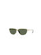 Vogue Women's Sunglasses with Gold Metallic Frame and Green Lens VO4235S 917/71