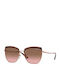 Vogue Women's Sunglasses with Rose Gold Metal Frame and Brown Gradient Lens VO4234S 5170/14
