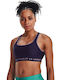 Under Armour Crossback Mid Women's Sports Bra without Padding Purple