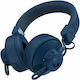Fresh 'n Rebel Cult Wireless / Wired Over Ear Headphones with 25 hours of Operation Blue