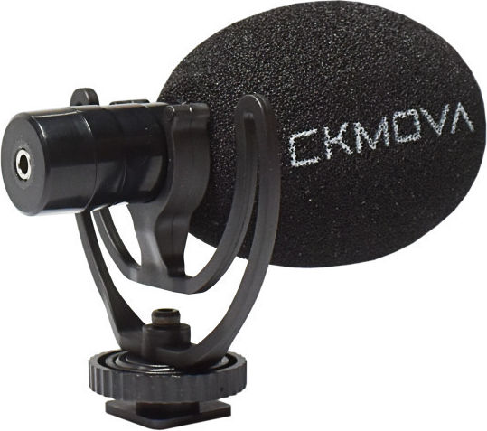 Ckmova VCM1 Πυκνωτικό Μικρόφωνο Shock Mounted για Κάμερα