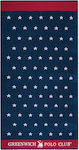 Greenwich Polo Club Beach Towel Cotton Blue 170x90cm.
