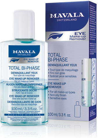 Mavala Switzerland Total Bi-Phase Flüssig Make-up-Entferner Für Augen 100ml