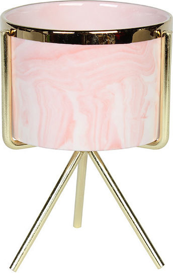 Keskor Plant Pot Ceramic Rose Gold