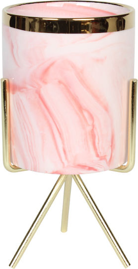 Keskor Plant Pot Ceramic Rose Gold