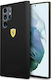 Ferrari On Track Back Cover Silicone Black (Galaxy S22 Ultra)
