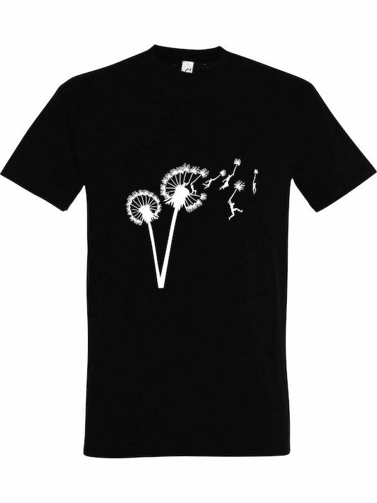 T-shirt Unisex " Dancing In The Wind ", Black