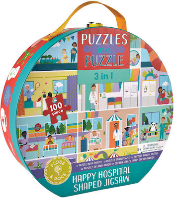 Kids Puzzle Happy Hospital for 4++ Years 100pcs Floss & Rock