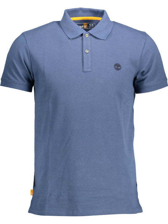 Timberland River Polo Short Sleeve Blouse Blue