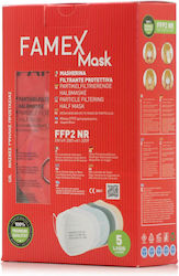 Famex Particle Filtering Half Mask FFP2 NR GR Mască de protecție FFP2 Roșu 10buc