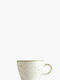 Ionia Euphoria Tasse Kaffee aus Porzellan Beige 220ml