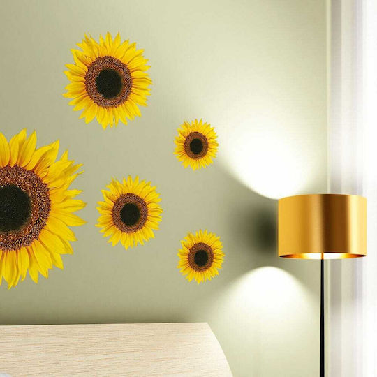 Декоративно Стикер Стена Sunflower 1бр Ango