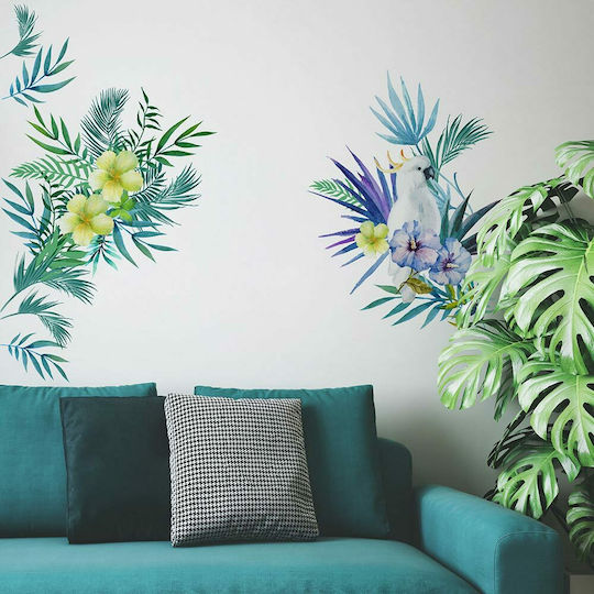 Декоративно Стикер Стена Tropical Forest Винил 1бр 35x100бр Ango