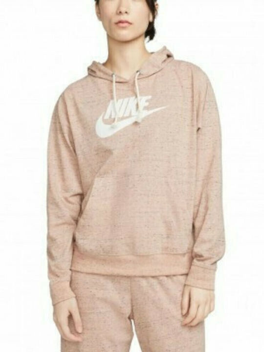 Nike Γυναικείο Φούτερ με Κουκούλα Rose Whisper