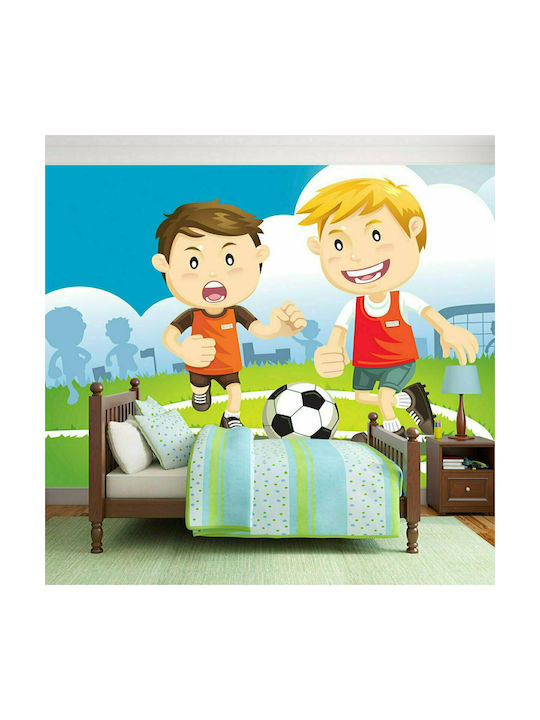 Polihome Kids Wallpaper Fabric Champions Team L400xH280εκ.