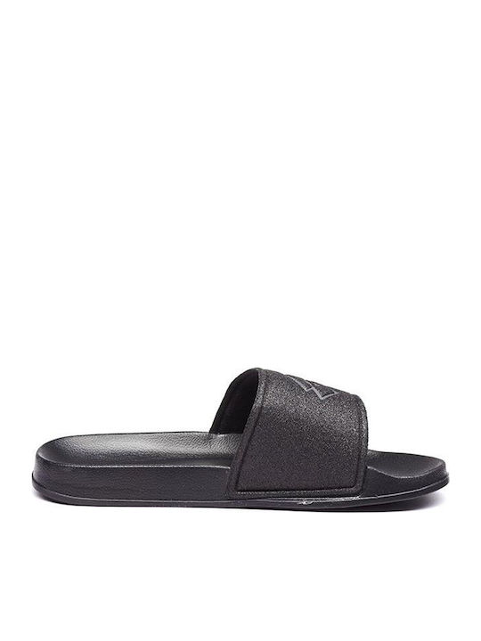 Lotto Gaya Slides σε Μαύρο Χρώμα