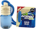 Aroma Car Hängendes Autoduftöl Intenso Eco XXL Aqua Blau 9ml 1Stück