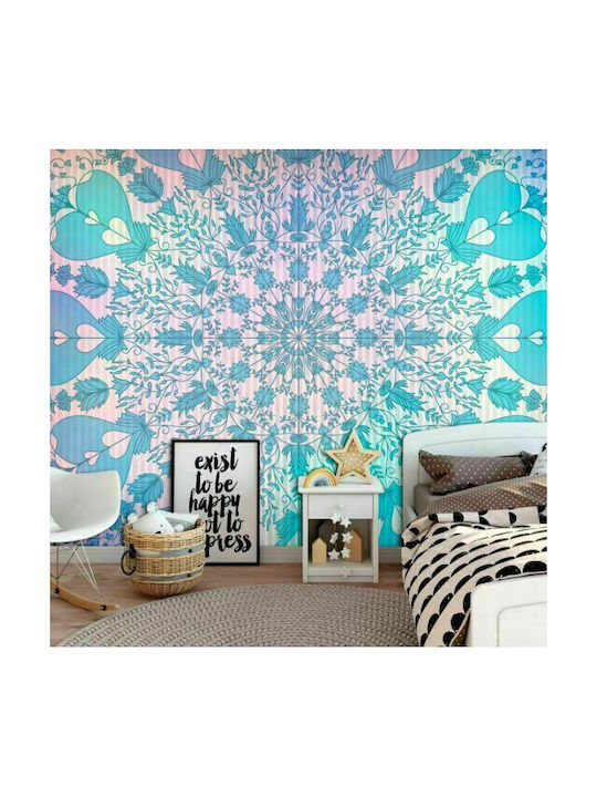 Polihome Peel & Stick Kids Wallpaper Girly Mandala L392xH280εκ.