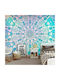 Polihome Peel & Stick Kids Wallpaper Girly Mandala L98xH70cm