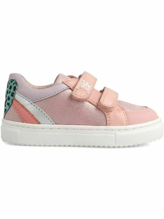 Garvalin Kids Sneakers Anatomic with Scratch Pink