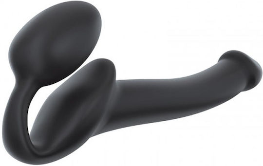 Strap On Me Strapless Strap On Dildo Size S Trägerlos Strap On mit Dildo 27cm in Farbe Black