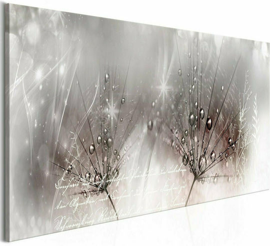 Polihome Drops of Dew Tablou pe Pânză 150x50cm