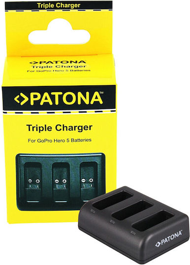 Patona AHDBT-501 Charger για GoPro Hero 5 / Hero 6 / Hero 7 / Hero 8