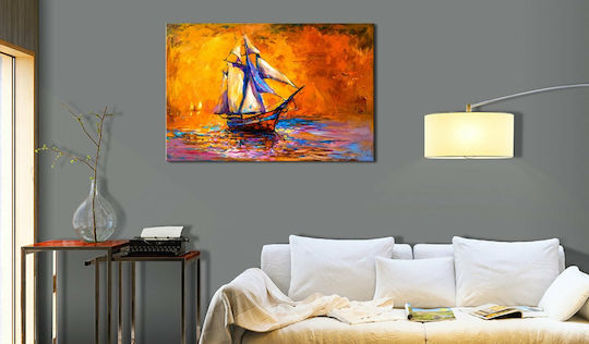 Polihome Ocean of the Setting Sun Painting on Canvas 90x60cm