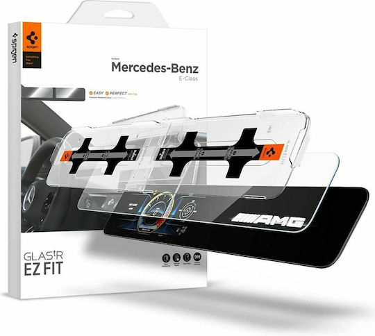 Spigen Car Audio Screen Protector Scratch-resistant Screen Glass Mercedes E-Class 2021 / 2020