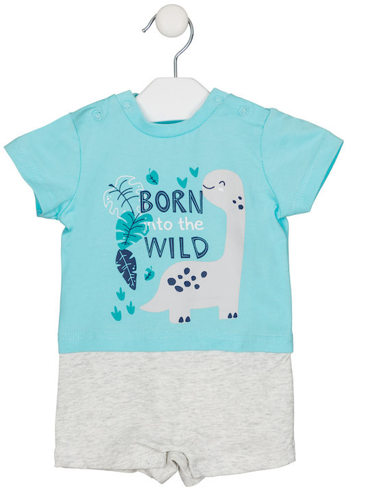 Losan Baby-Strampler Hellblau