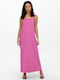 Only Summer Midi Dress Fuchsia