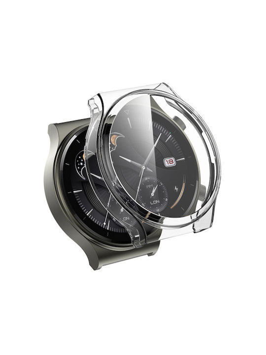 PC Case Huawei Watch GT 2 Pro with Glass Screen Protector CLEAR