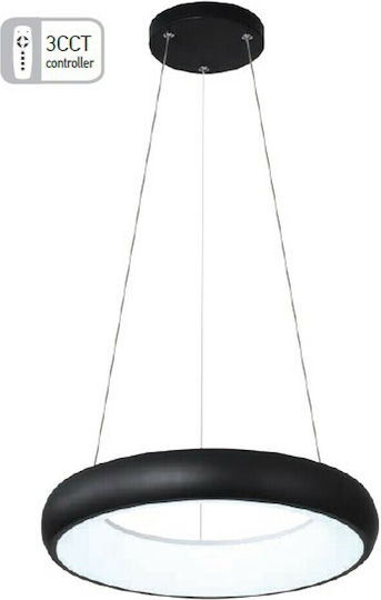 Inlight Inlight Rgb-Adjustable Deckenleuchte Schwarz LED mit Verstellbarem Weiß Licht 60x60cm 42023-A