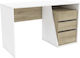 Kinderschreibtisch Jerson Weiß 127.1x55x76.8cm