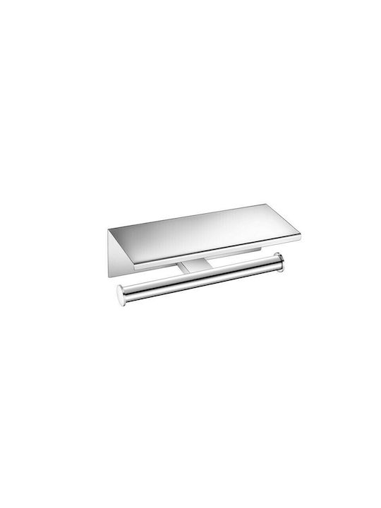 Sanco Academia A3-21827 Metallic Paper Holder Wall Mounted Silver