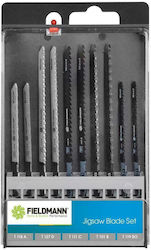 Fieldmann 50001327 Lamele pentru metal si lemn 10buc