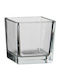 Atmosphera Lotty Kerzenhalter Glas Transparent 10x10x10cm 1Stück