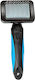 Glee Slicker Brush Medium for Misc Hair Lengths for Coat Cleaning Blue