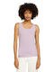 Tom Tailor Damen Sommer Bluse Ärmellos Light Purple