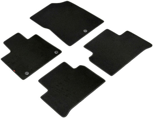 Lampa Set of Front and Rear Mats 4pcs for Kia Sorento 2020+ Black