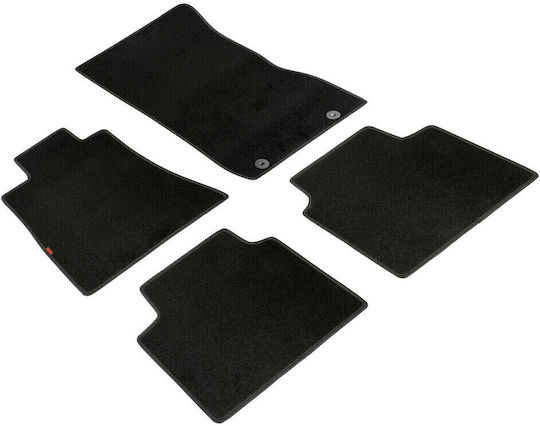 Lampa Set of Front and Rear Mats 4pcs for Alfa Romeo Giulia 2019+ Black