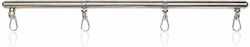 Dream Love Ohmama Fetish Detachable Spreader Metal Bar Μπάρα Ακινητοποίησης σε Ασημί Χρώμα
