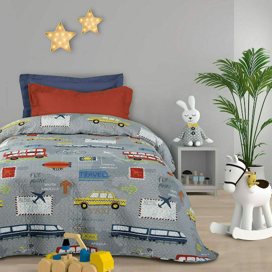 Das Home Kinderdecken Einzel 4814 Grau 160x240cm
