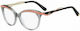 Dior Dior Damen Brillengestelle mit Rezept Grau CD3279 8LE