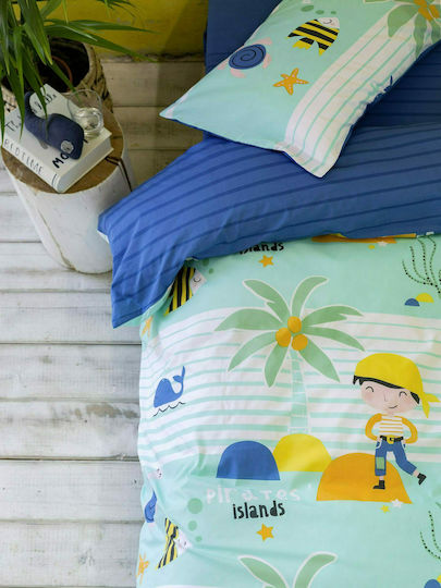 Nima Pătură Pentru Copii Single Pirates Island Multicolor 160x240 cm