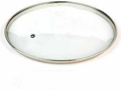 Homestyle Καπάκι για Κατσαρόλα Γυάλινο 24cm 044924