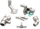 Car Aluminum Pipes Audi A3 / VW Golf 4 / Skoda Octavia / Seat Ibiza - Leon