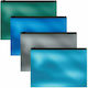ErichKrause Φάκελος με Φερμουάρ για Χαρτί B5 Glossy Ice Metallic (Διάφορα Χρώματα)
