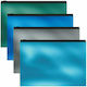 ErichKrause Φάκελος με Φερμουάρ για Χαρτί A4 Glossy Ice Metallic (Διάφορα Χρώματα)