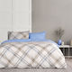 Kocoon Cube Coverlet Single from Cotton & Polyester Beige 160x240cm